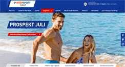 Desktop Screenshot of intersport-haaf.de